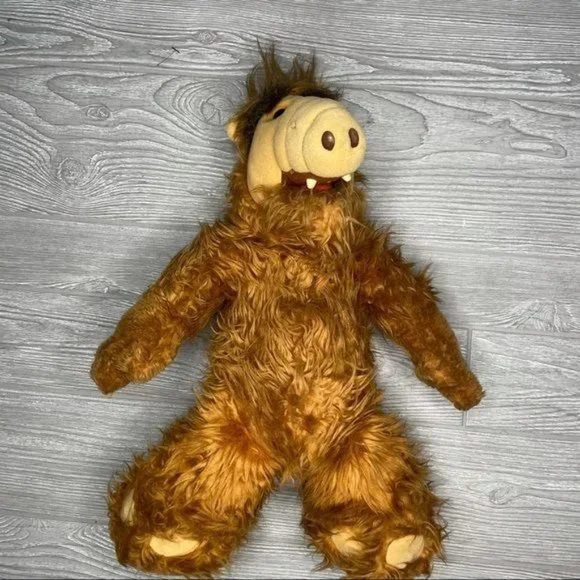 Vintage 1986 Alf plush stuffed animal doll roughly 18 inches collectible - Picture 6 of 12